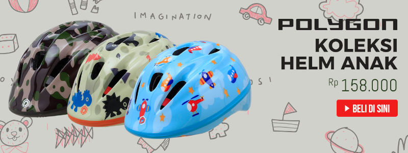Koleksi Helm Anak Sepeda