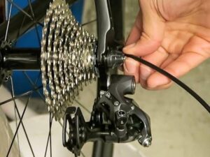 Push the Inner Cable Fully Into the Down Tube