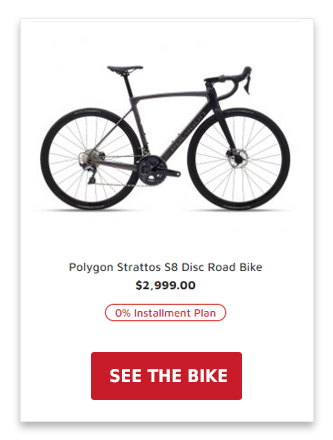 Polygon Strattos S8 Disc Road Bike