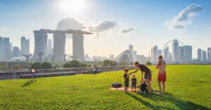 Marina Barrage Morning View