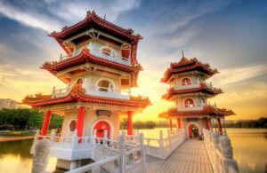 Twin Pagoda Chinese Garden
