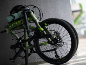 Green Polygon Urbano 5 Folding Bike