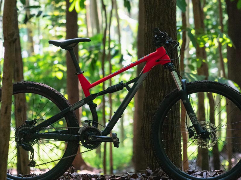 how to set up full suspension mountain bike