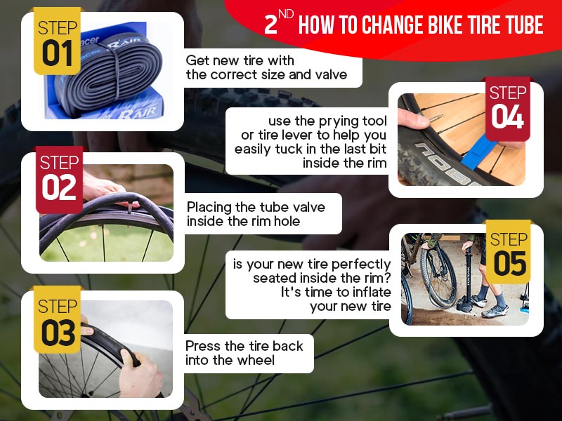 2. How to Change a Bike Tire Tube