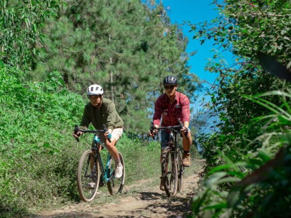 touring on gravel bike