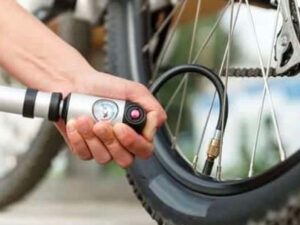 Bike Pump and Gauge