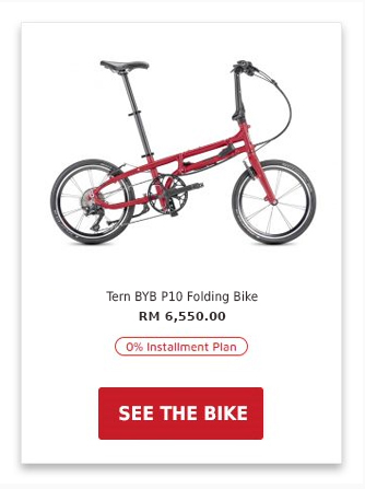Tern BYB P10 Folding Bike