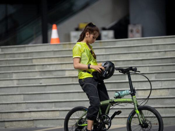 foldable bike child seat