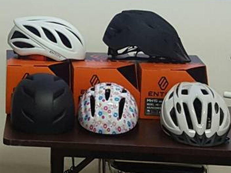 Store Your Bike Helmet Away From Chemicals