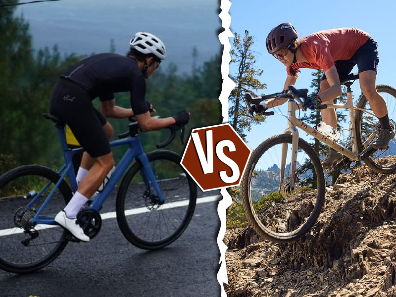 Gravel bike discount v road bike