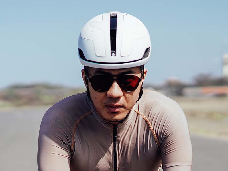 Comfortable bicycle online helmet