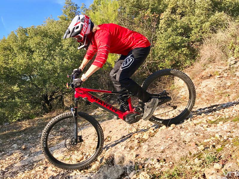 Marin Alpine Trail E1 electric mountain bike
