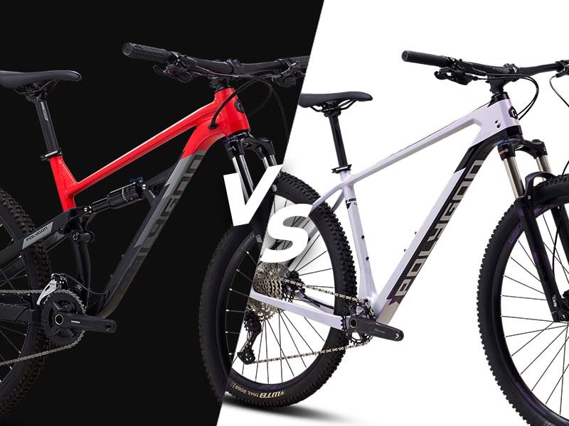 Comparing Hardtail vs Full Suspension in Mountain Bikes