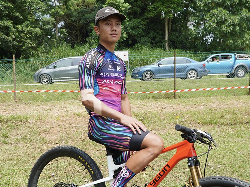 Picture 2 Riyadh Hakim during MTB National Championships 2024