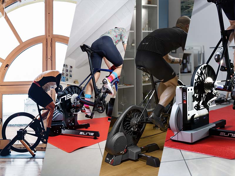 Elite interactive indoor trainer line-ups