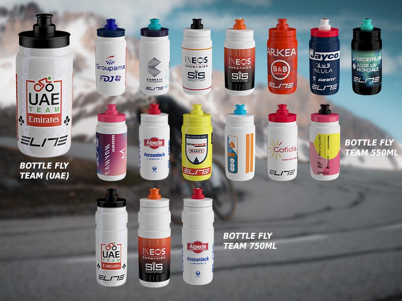 Elite Bottle Fly Team, the lightest sports bottle