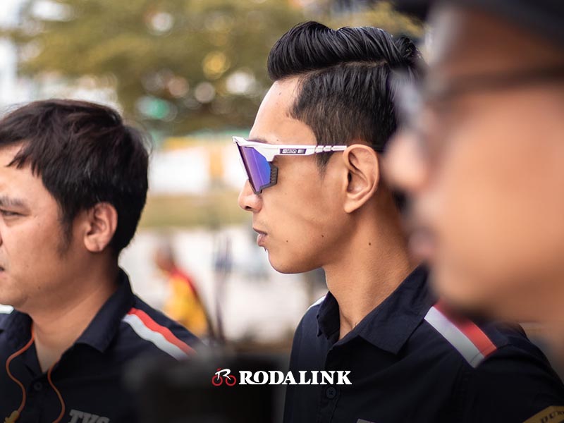 Rodalink’s eyewear boost a participant’s confidence