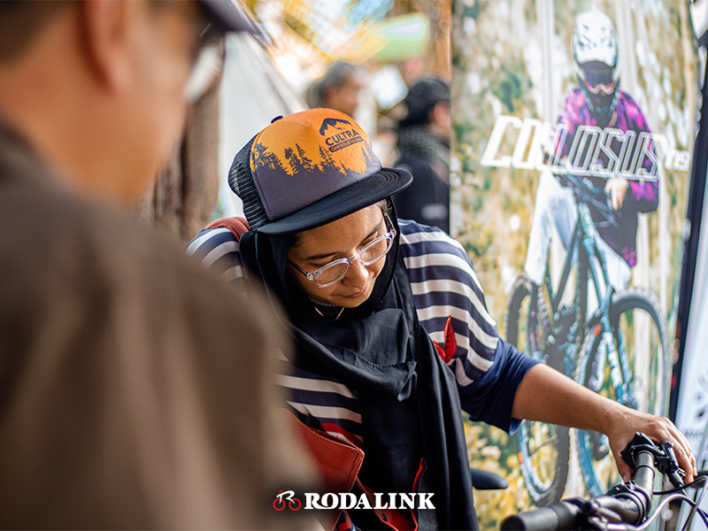 Rodalink’s bicycles made the participants impressed