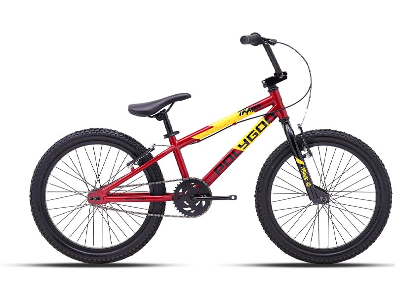 Sepeda BMX Polygon Travis Warna Merah