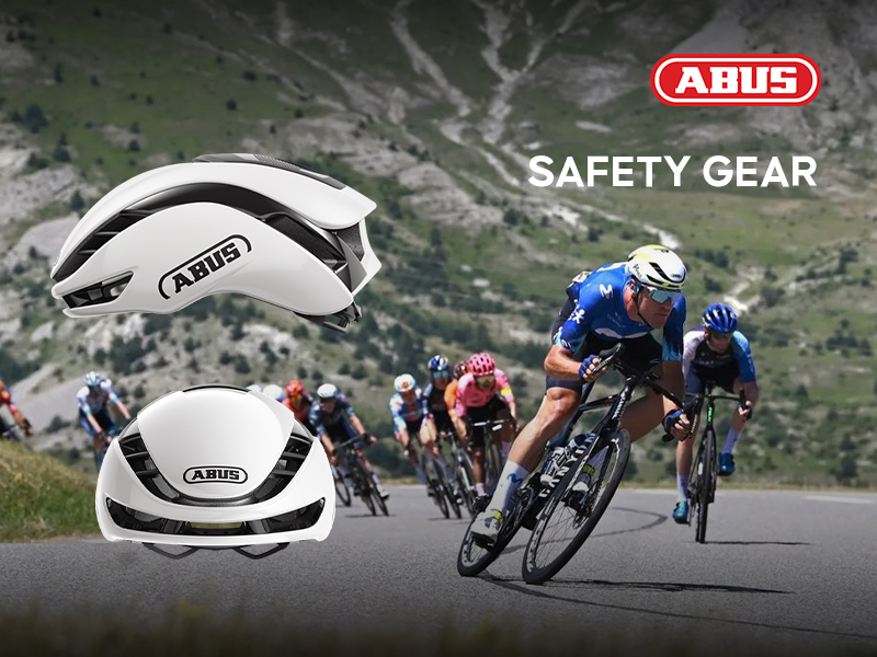 Tour de France: Abus helmets