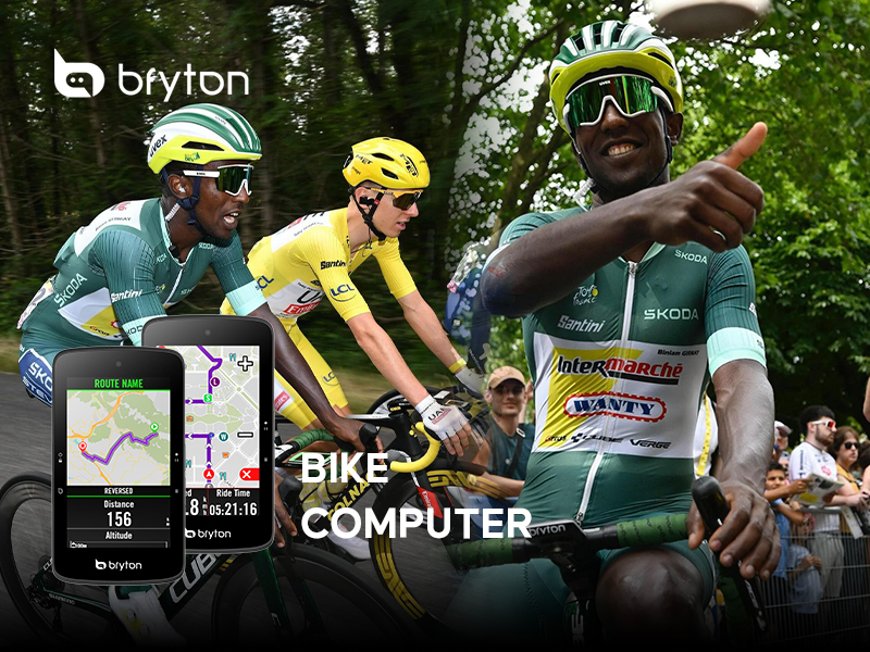 Tour de France: Bryton bike computer