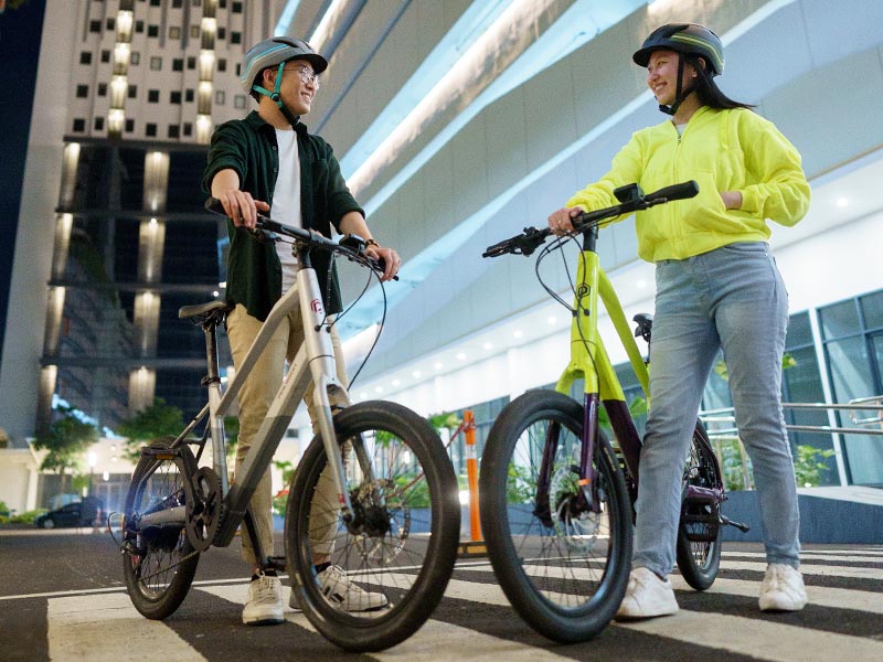 Polygon Gili Velo menawarkan fitur lampu terintegrasi