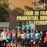 Tdf participants cherish the moment by taking pictures together