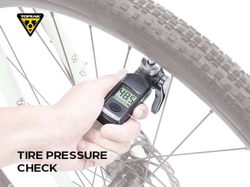 Tire pressure checking