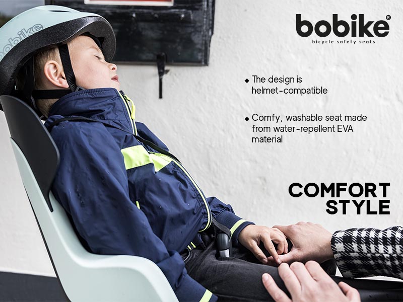 Bobike One Maxi 1P & E-BD comfort features