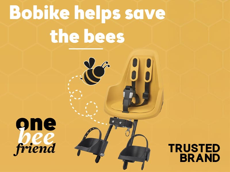 Bobike One Maxi 1P & E-BD bee-friendly design