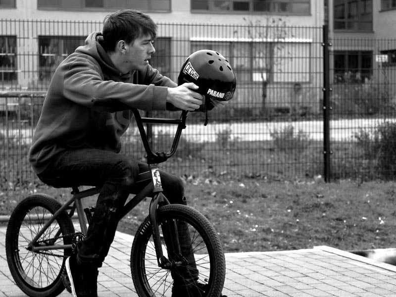 A BMX rider experiences excessive fatigue after a ride