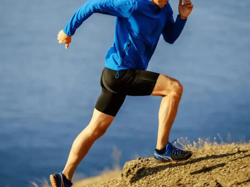 Hill sprints promote speed and build power in legs