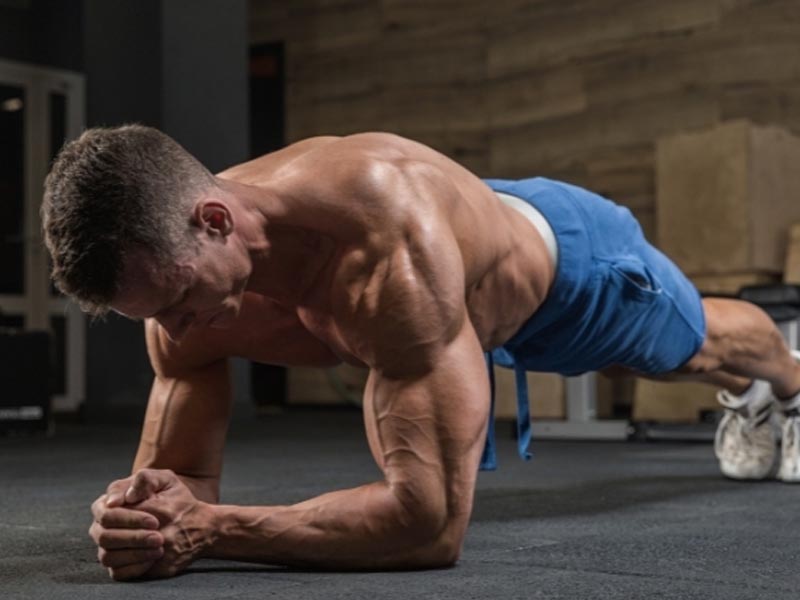 Planks: Core training for stability and control