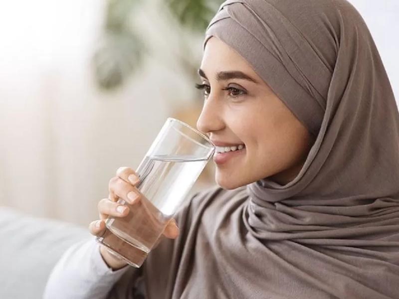 Drink enough water during Sahur & Iftar