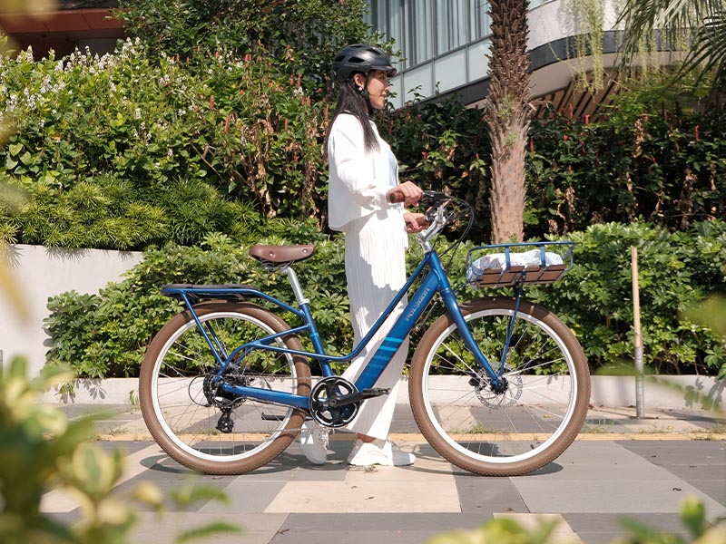 Sepeda listrik Polygon Kalosi Active dan fitur canggihnya