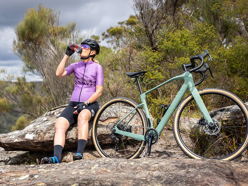 Riding the Polygon Tambora G5 gravel bike