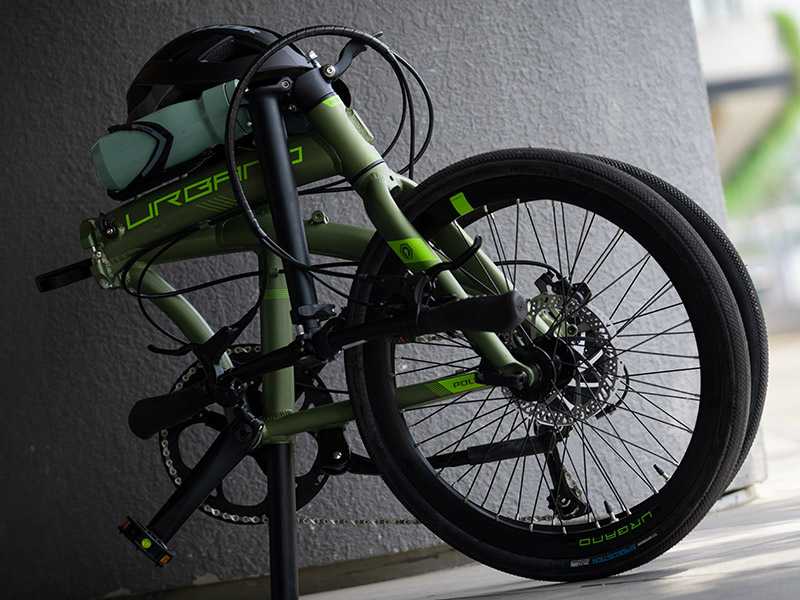 Polygon Urbano 5 folding bike’s frame