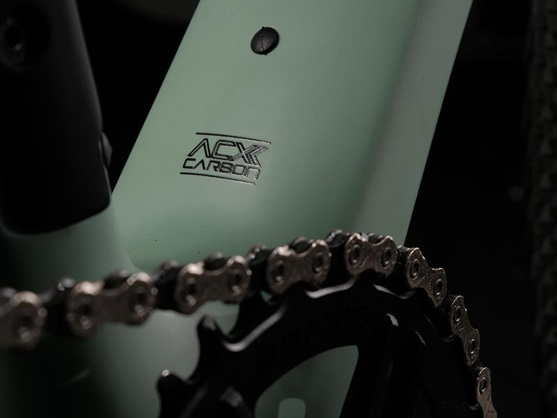 Frame karbon ringan sepeda gravel Tambora G5