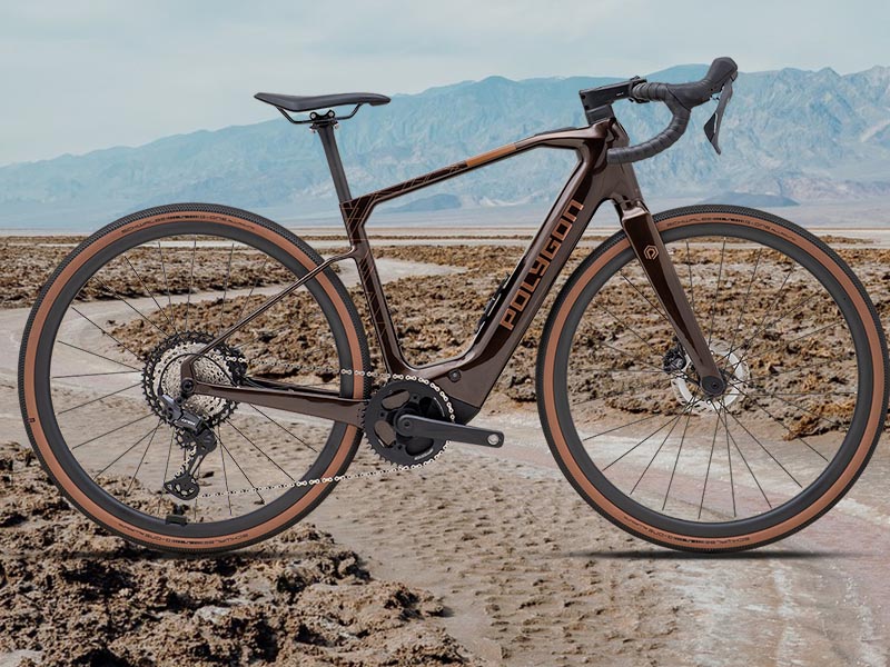 Sepeda gravel elektrik Polygon Tambora AE GRX