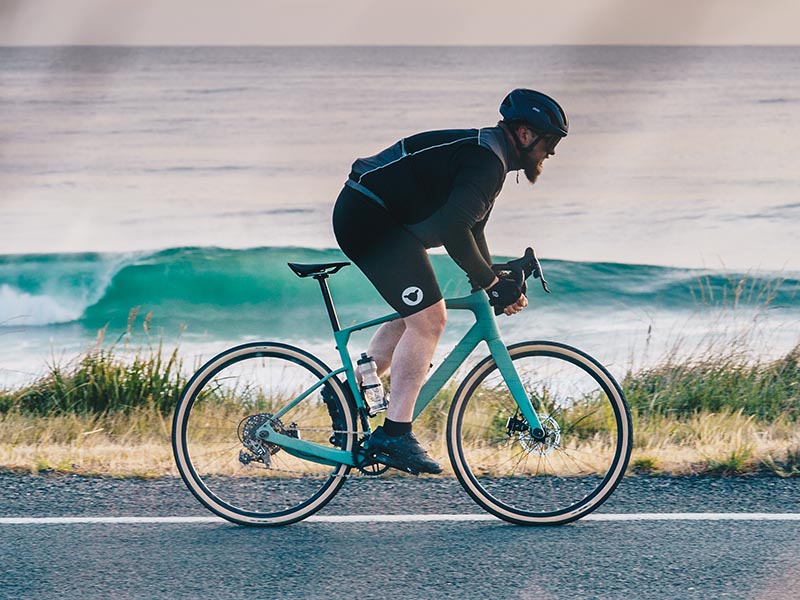 Cycling with the Tambora G5 gravel bike