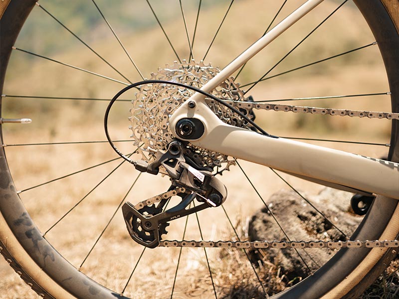 Drivetrain sepeda gravel Polygon Tambora G7