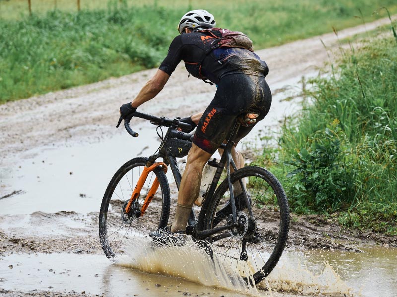Gravel biking requires more technical braking skills