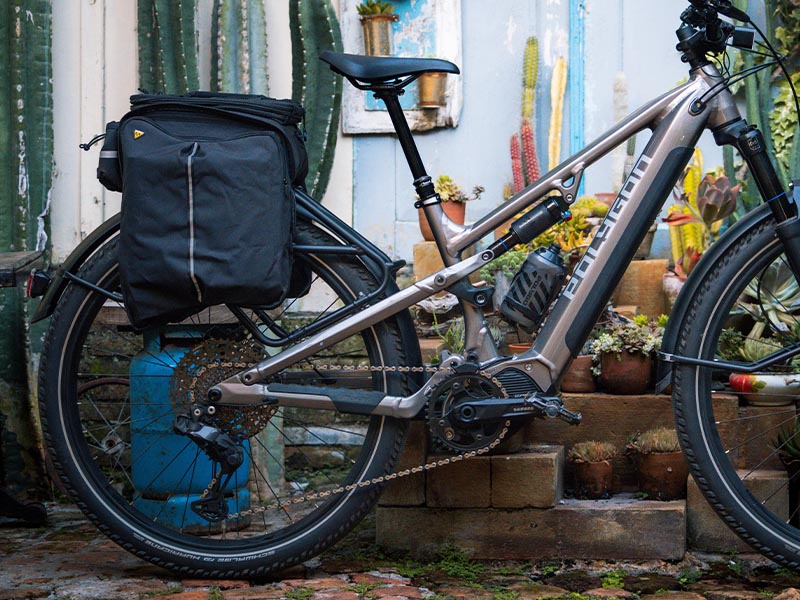 Reducing weight for smart commuting with an e-bike