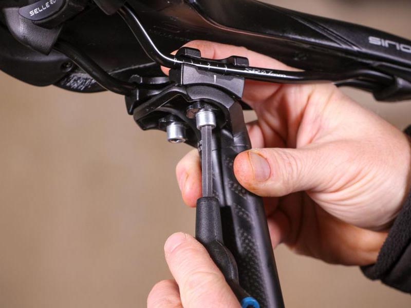 Adjusting the correct saddle setback