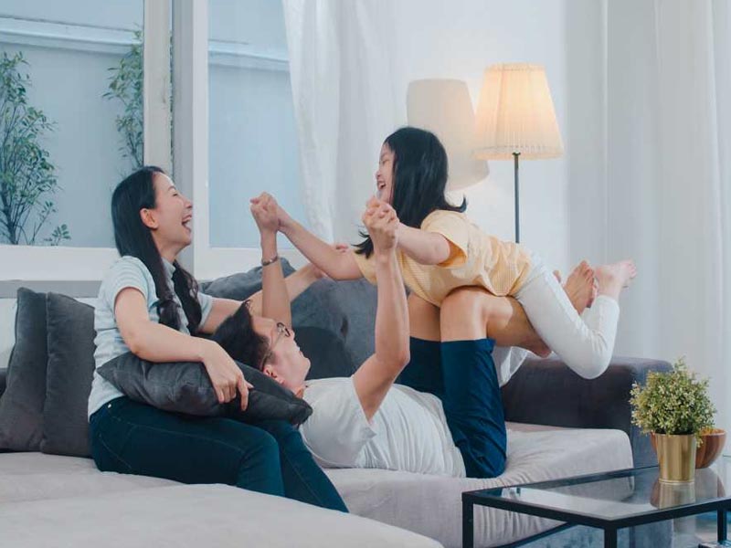 Menikmati family time bersama keluarga saat libur sekolah
