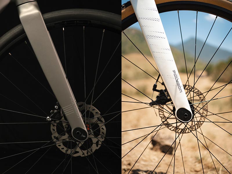 Perbandingan frame & fork Polygon Tambora A4 vs G4