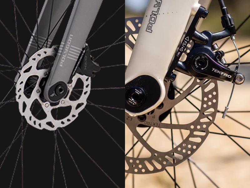 Sistem pengereman sepeda gravel Tambora A4 vs G4