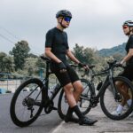 Beginner cyclists’ stunning outfit