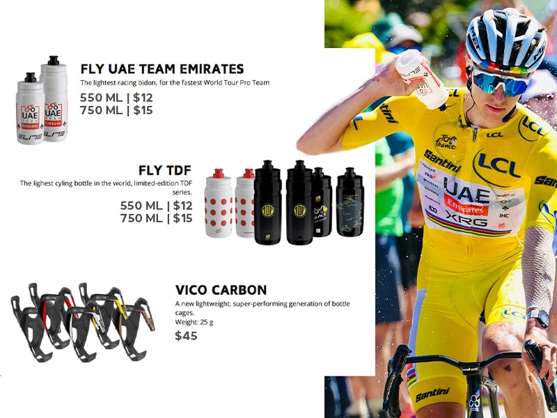 Elite fly team hydration kit