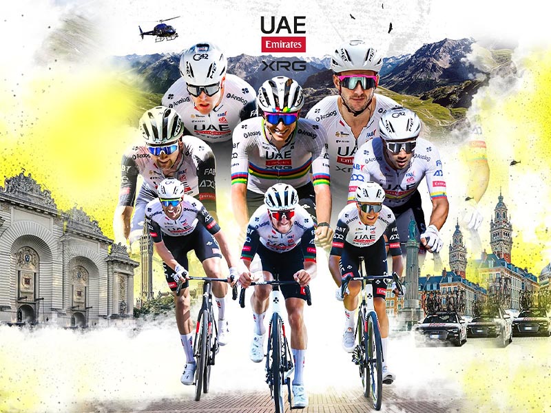 Tadej Pogačar's performance at TDF 2025 stage 4